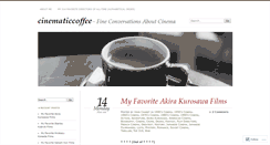 Desktop Screenshot of cinematiccoffee.com